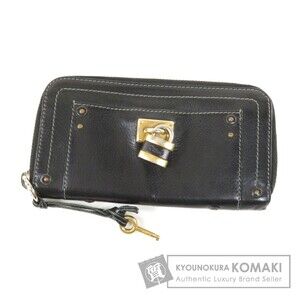 Chloe Cadena Motif Long Wallet Leather